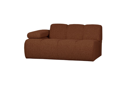 Voir la fiche produit Élément de canapé 1,5 place bras gauche bouclé rouille Mojo Élément de canapé 1,5 place bras gauche bouclé rouille Mojo