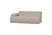Miniature Élément de canapé 2 places accoudoir gauche bouclé beige chiné Mojo 1