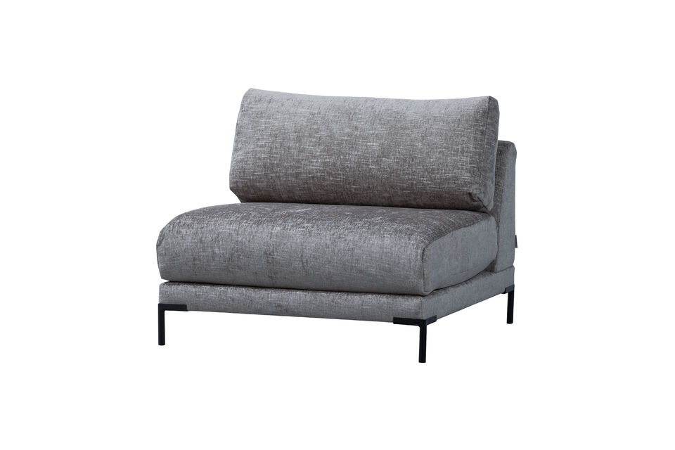 Élément de canapé loveseat 100x100 Denim Melange COUPLE Vtwonen