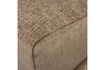 Miniature Élément de canapé méridienne gauche 100x200 cm Chenille Mud Melange COUPLE 5