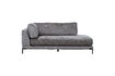 Miniature Élément de canapé modulable gauche denim chiné COUPLE 2