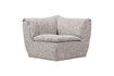 Miniature Élément de coin canapé 96x96 cm tissu chiné naturel Baggy 1