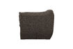 Miniatura Elemento angolare divano 96x96 cm tessuto grigio caldo BAGGY 3
