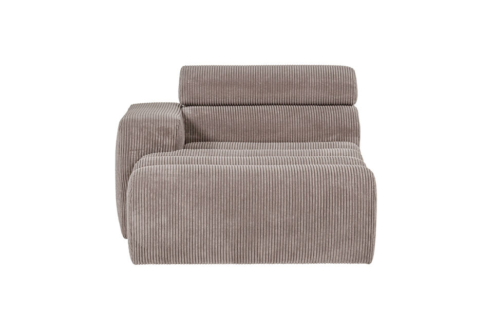 Elegante elemento per divano Poggiatesta regolabile Design unico e creativo H 86 cm x L 109 cm x P