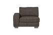 Miniatura Elemento divano 1 posto bracciolo sinistro bouclé antracite LAZY 2
