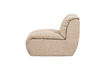 Miniatura Elemento divano 1 posto ciniglia intrecciata sabbia BAGGY 3