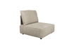 Miniatura Elemento divano 1,5 posti in tessuto beige Hunter 5