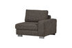 Miniatura Elemento divano modulare 1 posto bracciolo destro bouclé antracite LAZY 6
