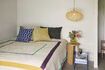 Miniatuur Ellipse hanglamp in licht rotan Chand 4