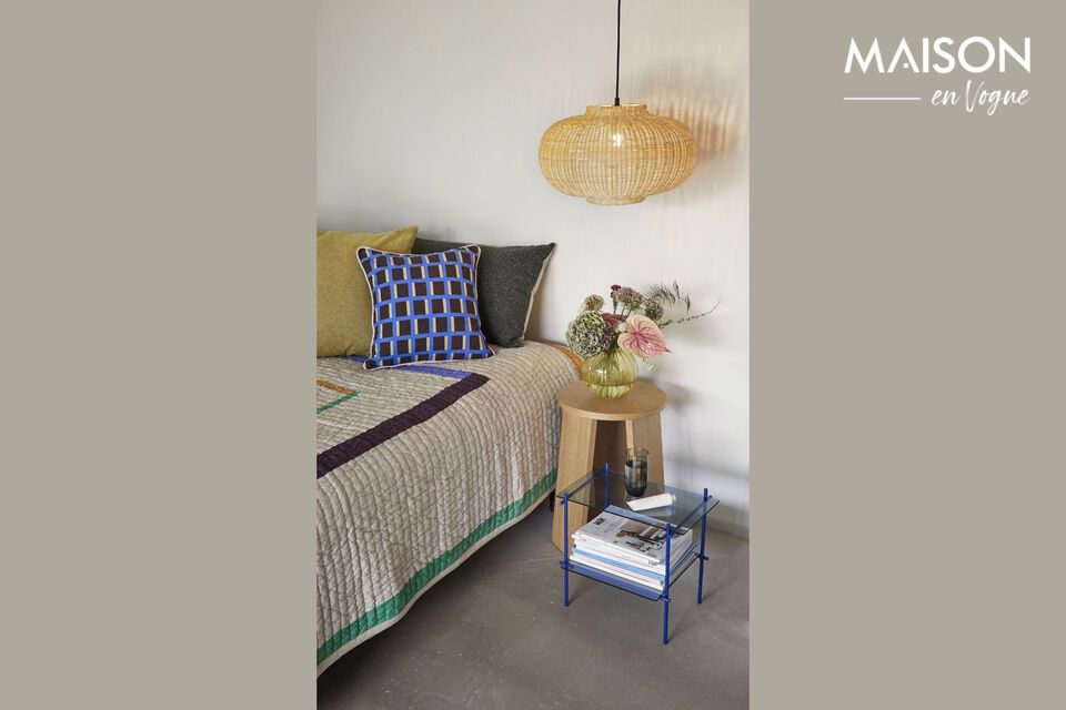 Add a bohemian touch to your space with the Chand suspension lamp from Hubsch