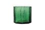 Miniature Emerald green glass vase Clipped