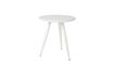 Miniature Ensemble De 2 tables d'appoint Daven blanches 8