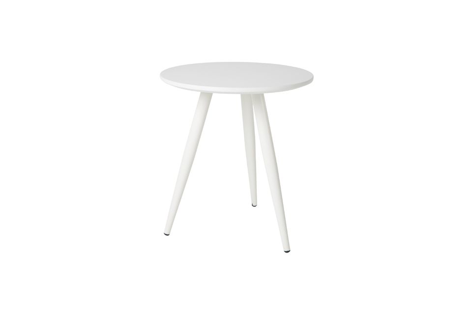 Ensemble De 2 tables d'appoint Daven blanches - 6