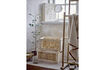 Miniature Ensemble distributeur de savon lot de 2 en grès naturel Bea 4