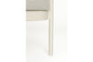 Miniature Ensemble salon de jardin 4 places en aluminium beige Vista Lounge 6