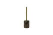 Miniatura Escobilla de baño 36 cm Mármol Marrón HDAble 1