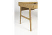Miniatura Escritorio de madera beige Kaat 6