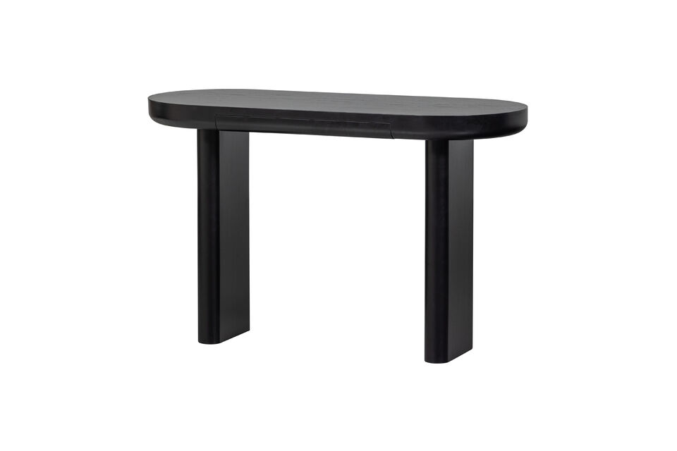 Escritorio/Mesa auxiliar 120x50 cm Chapa Negra MAEL Woood