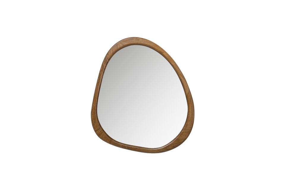 Espejo 48x44 cm Madera Natural LEIF Woood
