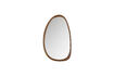 Miniatura Espejo 64x38 cm Madera Natural LEIF 1