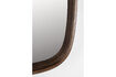 Miniatura Espejo cuadrado de madera beige Nyko 4