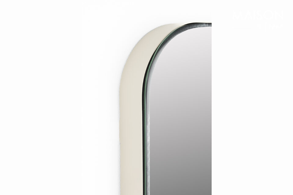 Espejo de hierro beige Glamour - 13