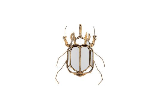 Espejo escarabajo de resina dorada Espejos Clipped