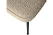 Miniaturansicht Essbank 120 cm Bouclé Beige Vogue 3