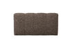Miniaturansicht Essbank 164 cm mit Rückenlehne Bouclé Braun Melange MOJO 6