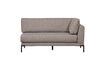 Miniaturansicht Essbank-Eckelement links Stoff Taupe COUPLE 2