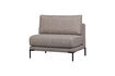 Miniaturansicht Essbank-Element 100 cm Stoff taupe Couple 1