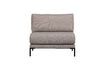 Miniaturansicht Essbank-Element 100 cm Stoff taupe Couple 2