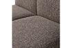 Miniaturansicht Essbank mit Rückenlehne 84 cm Bouclé Braun Melange Mojo 7