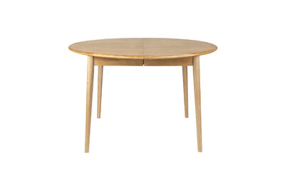 Esstisch aus beigem Holz Twist