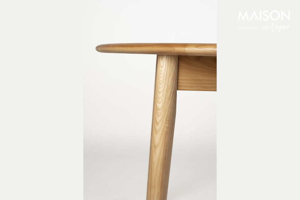 Esstisch aus beigem Holz Twist - 13