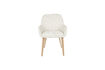 Miniaturansicht Esszimmerstuhl aus Polyester in Off-White Loua 3