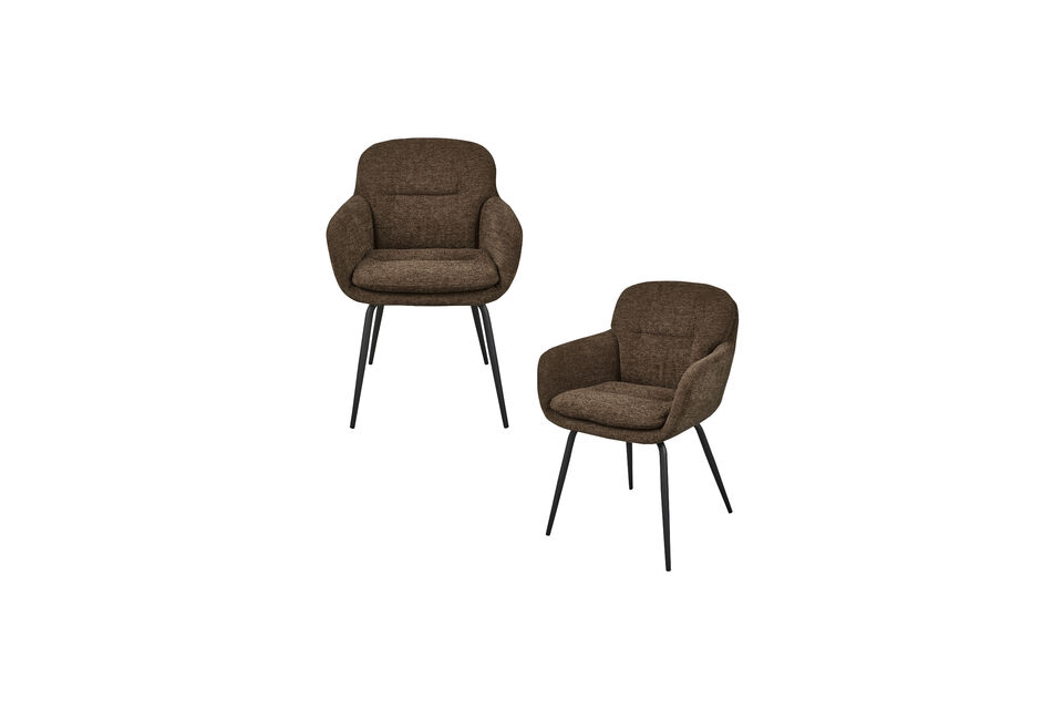 Ansprechender Esszimmerstuhl mit einladendem Design
Bequeme