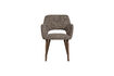 Miniaturansicht Esszimmerstuhl Taupe Holzfuß braun MURAT 4