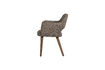 Miniaturansicht Esszimmerstuhl Taupe Holzfuß braun MURAT 5
