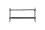 Miniatura Estante negro de metal North Clipped