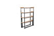 Miniatura Estantería de madera beige Flodka 20