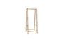 Miniatura Estantería de madera de roble claro Bellota Clipped
