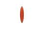 Miniatura Estantería Waikiki de madera clara y naranja Clipped