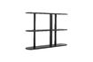 Miniature Étagère 80x55,5 cm en MDF noir Vicente 4