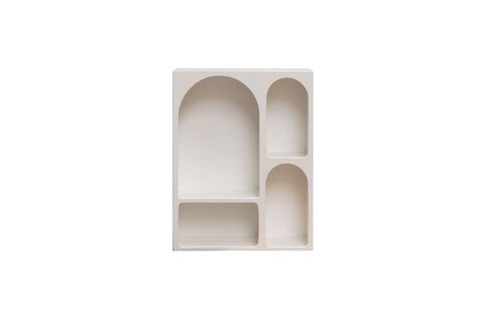 Etagère en bois aggloméré blanc Alcove