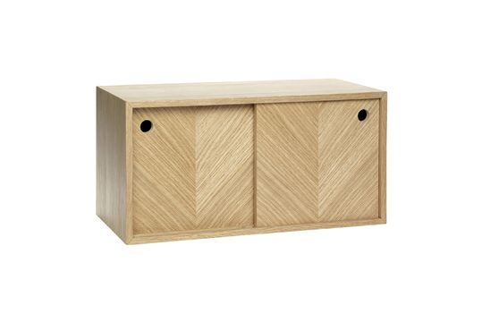 Étagère en bois beige Ligne