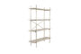Miniature Étagère en bois beige Marcio Détouré