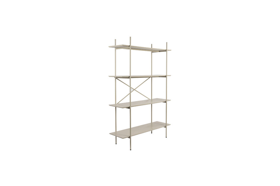 Étagère en bois beige Marcio White Label