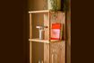 Miniature Étagère en bois de chêne naturel Noblesse 2