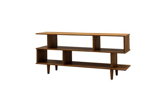 Étagère en bois foncé Zag